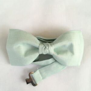 Moño Niño verde claro bebé